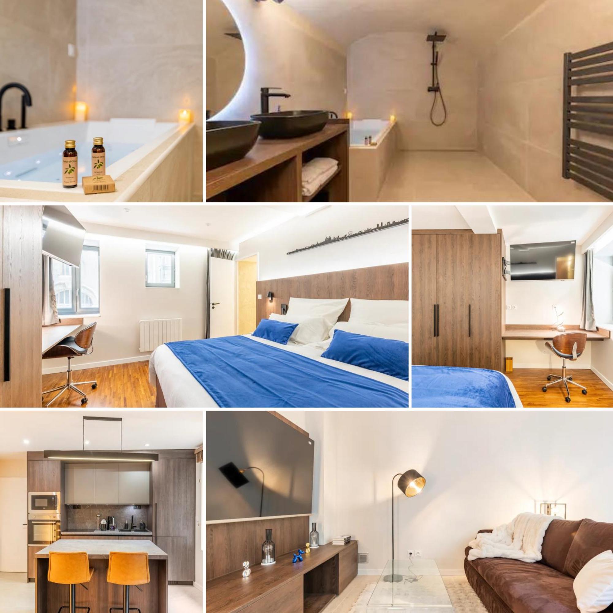Cocoon Du Vieux Lyon - Luxury Apartment - Balneo Exterior foto